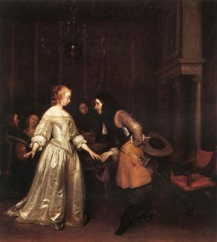 傑拉德 特 博爾奇 The Dancing Couple 傑拉德 特 博爾奇 The Dancing Couple